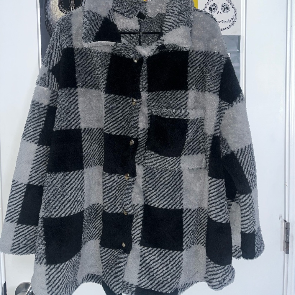 Fleece cardigan  women’s 2xl